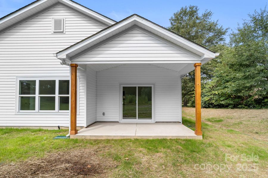 Exterior details and patio area of a home in , Cherryville (Image 21). Exterior details and patio area of a home in , Cherryville (Image 21).