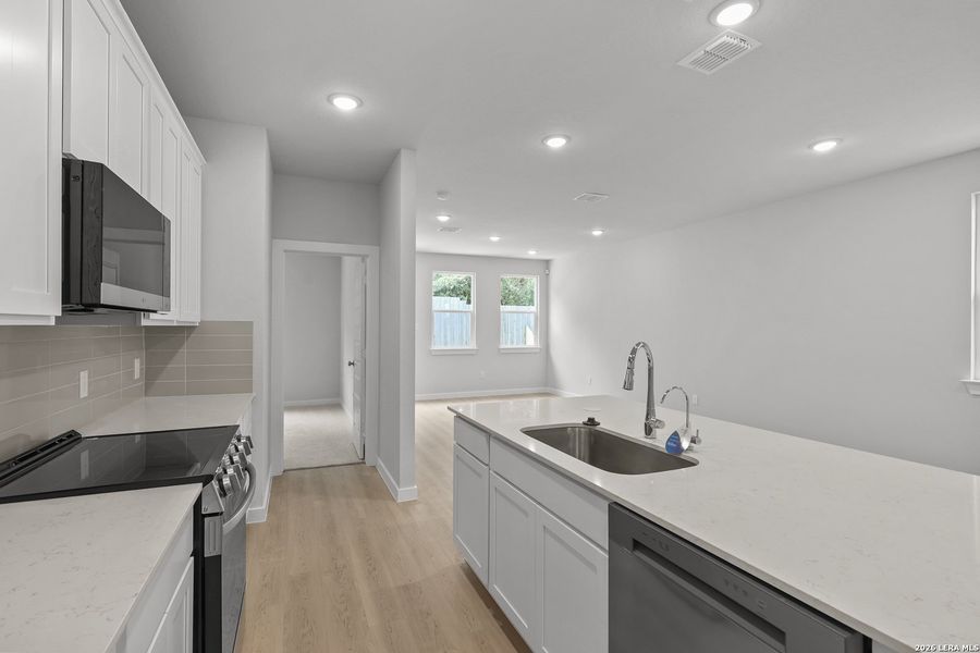 Furnished interior view inside a new home in Rosemont Hill, San Antonio (Image 12).
