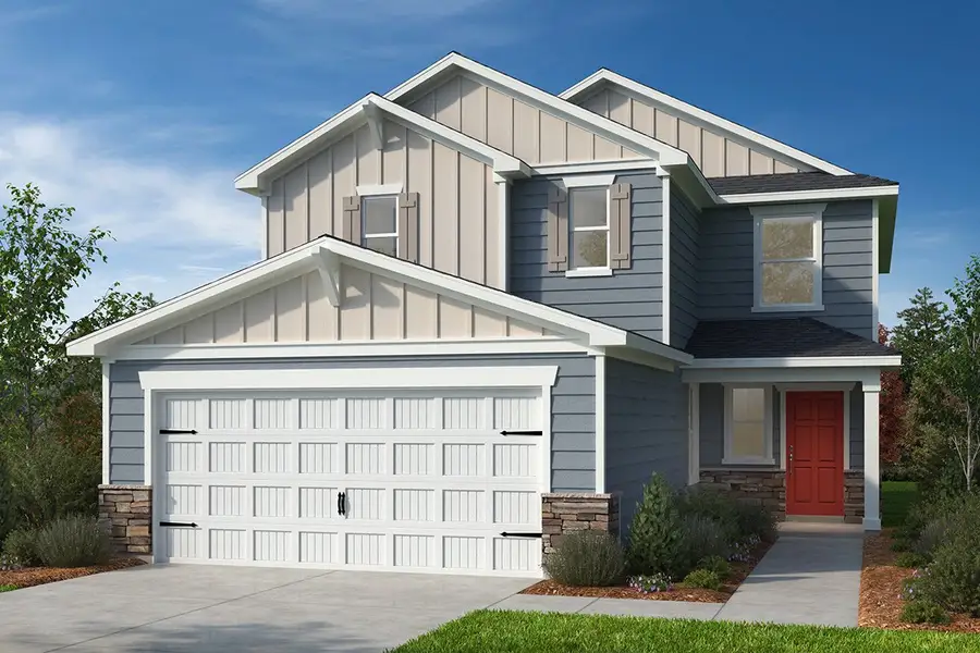 Front exterior of a home in the Bellina community, located in York, SC (Image 11). Front exterior of a home in the Bellina community, located in York, SC (Image 11).