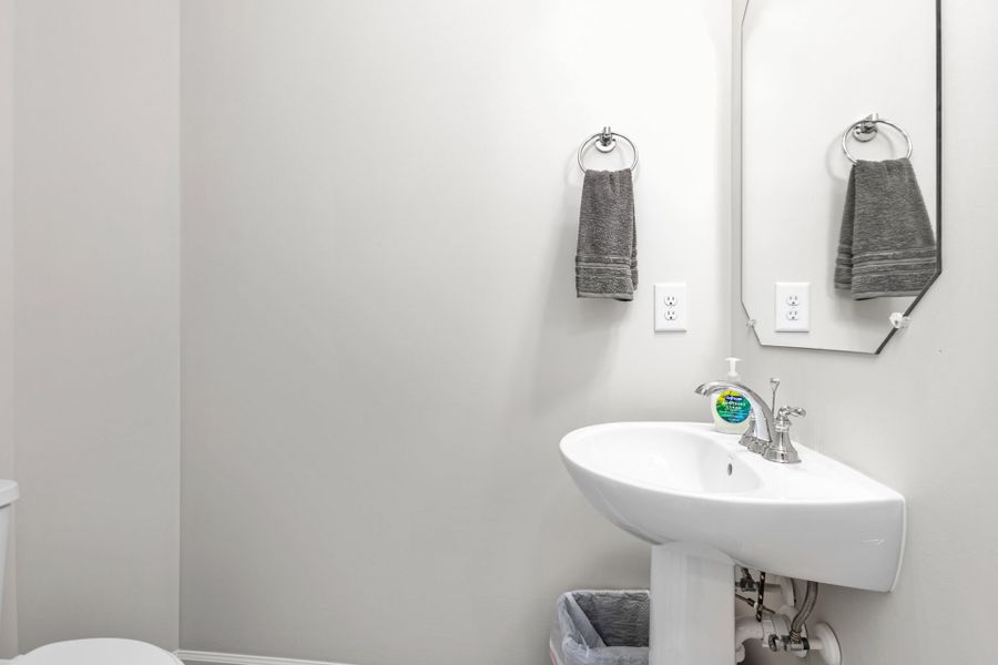 Representative furnished interior of a home built from the Greensboro by Keystone Homes NC in The Wilcox, Greensboro (Image 10).