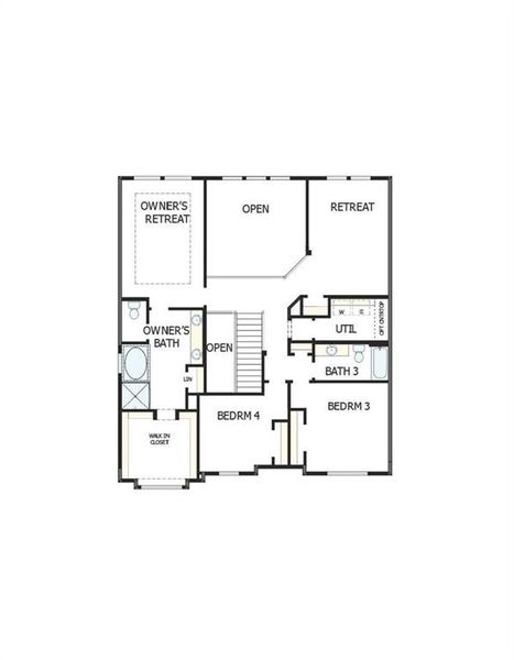 2D floor plan layout of this home in Havencroft, Woodstock, GA (Image 4). 2D floor plan layout of this home in Havencroft, Woodstock, GA (Image 4).