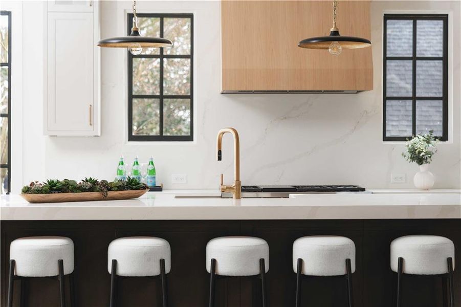 Close-up of interior finishes inside a home in , Atlanta (Image 21).