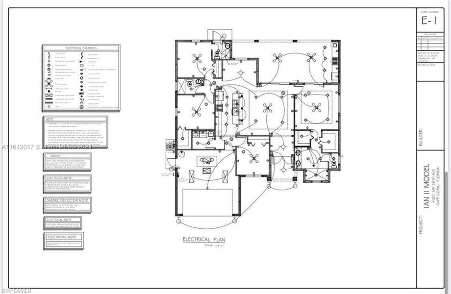 2D floor plan layout of this home in , Cape Coral, FL (Image 7). 2D floor plan layout of this home in , Cape Coral, FL (Image 7).