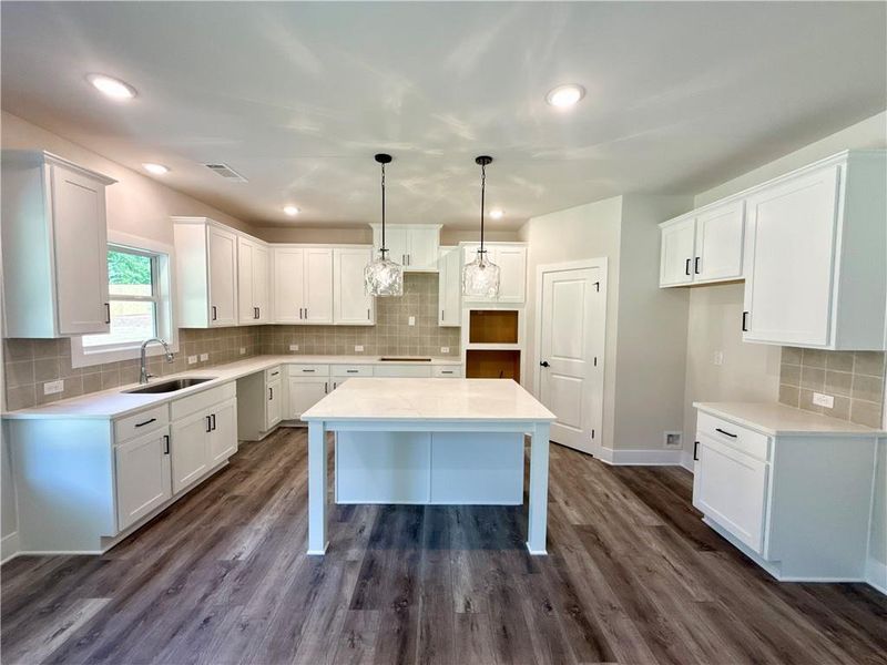 Furnished interior view inside a new home in , Hoschton (Image 10).