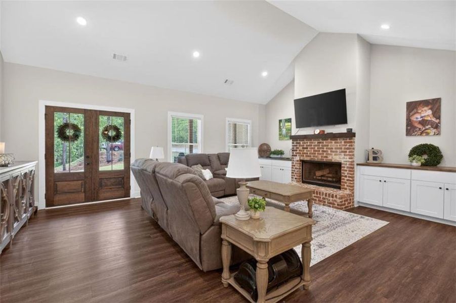 Furnished interior view inside a new home in , Winston (Image 6). Furnished interior view inside a new home in , Winston (Image 6).