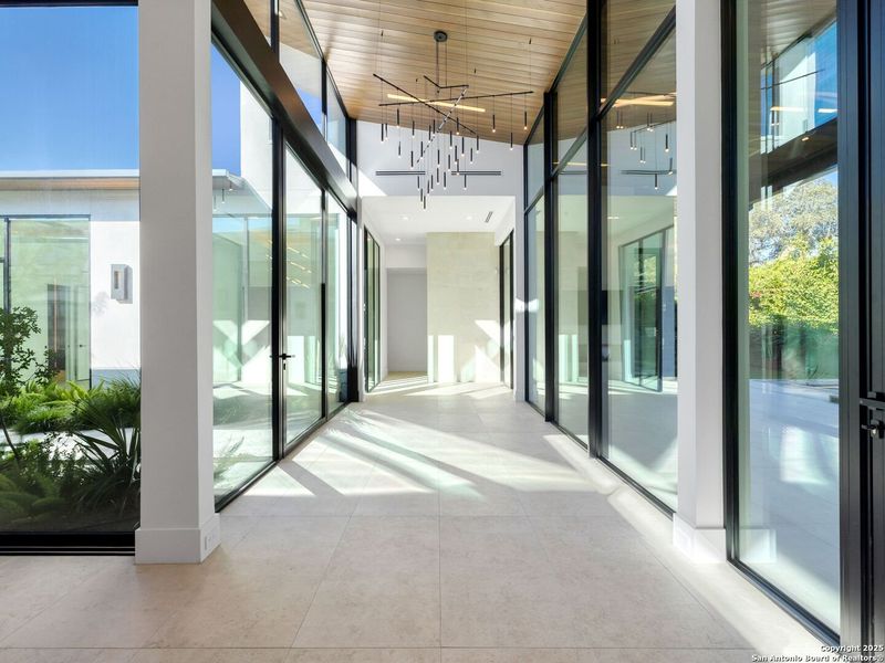Exterior details and patio area of a home in , San Antonio (Image 37).