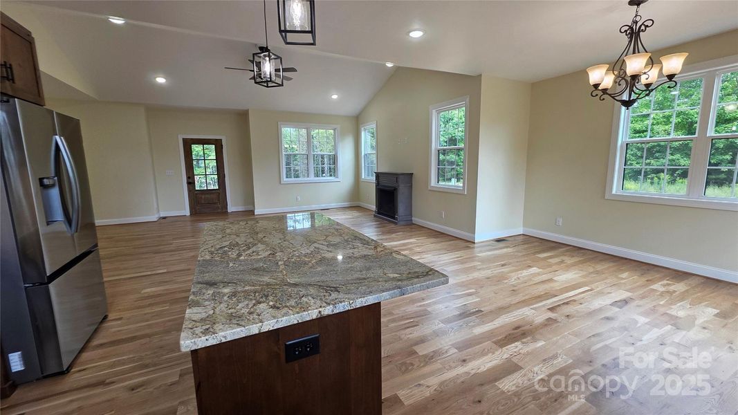 Furnished interior view inside a new home in , Morganton (Image 4).