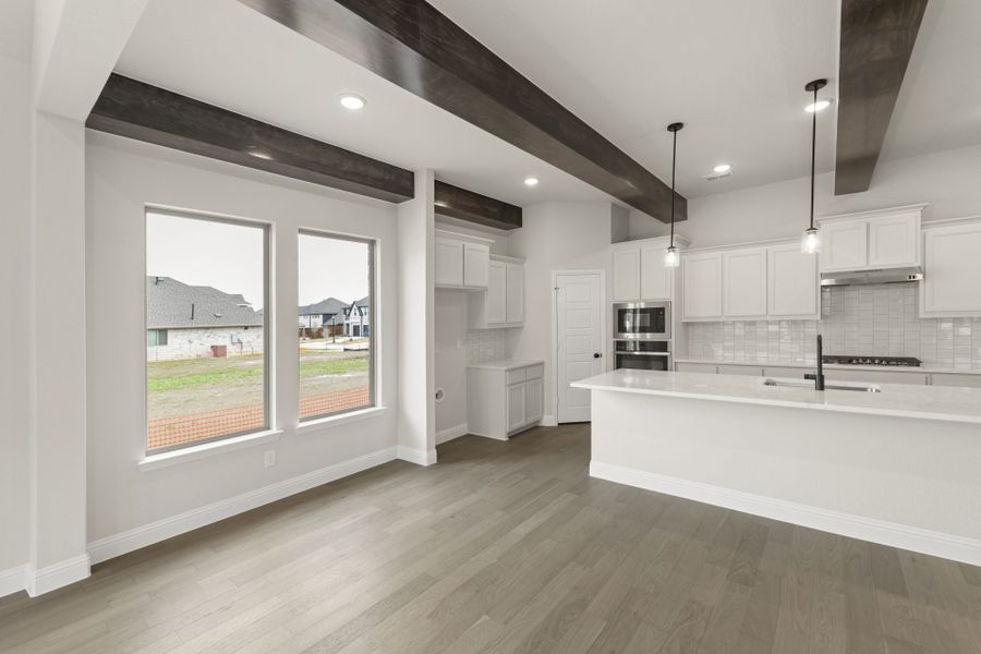 Furnished interior view inside a new home in Sutton Fields, Celina (Image 7). Furnished interior view inside a new home in Sutton Fields, Celina (Image 7).