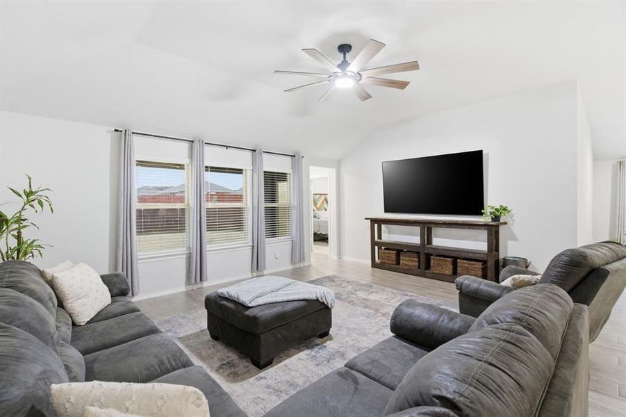 Furnished interior view inside a new home in , Azle (Image 36).