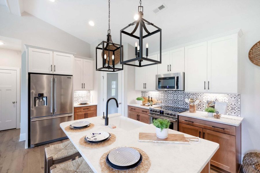 Representative furnished interior of a home built from the Carver by Caviness & Cates Communities in Maggie Way, Wendell (Image 106).