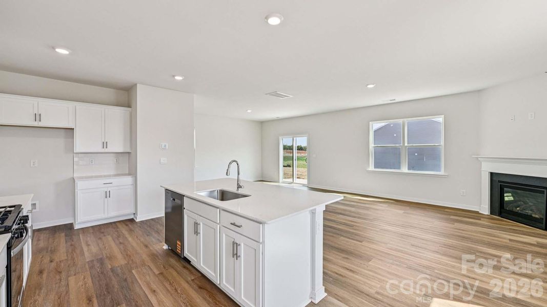 Furnished interior view inside a new home in Clark Creek Landing, Lincolnton (Image 6).