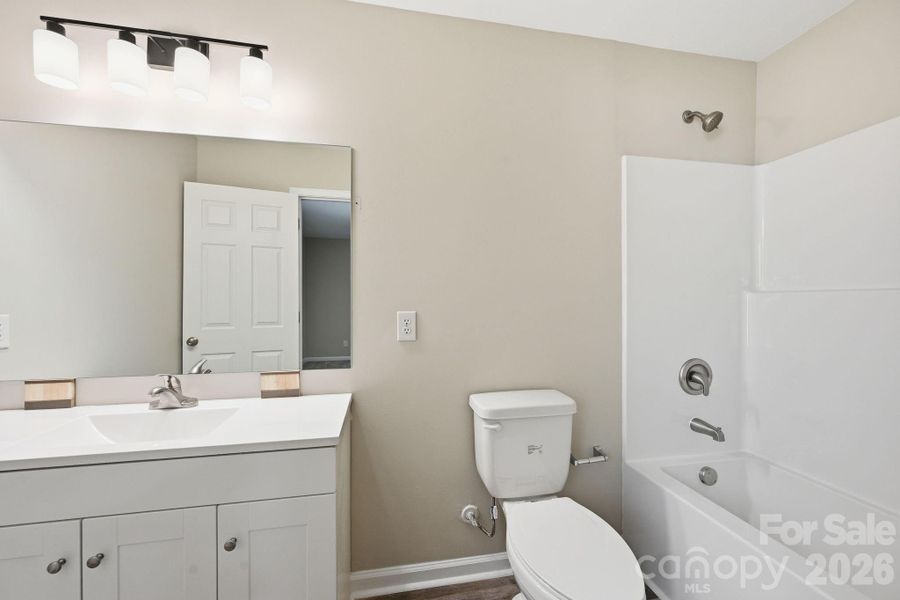 Furnished interior view inside a new home in , York (Image 10).