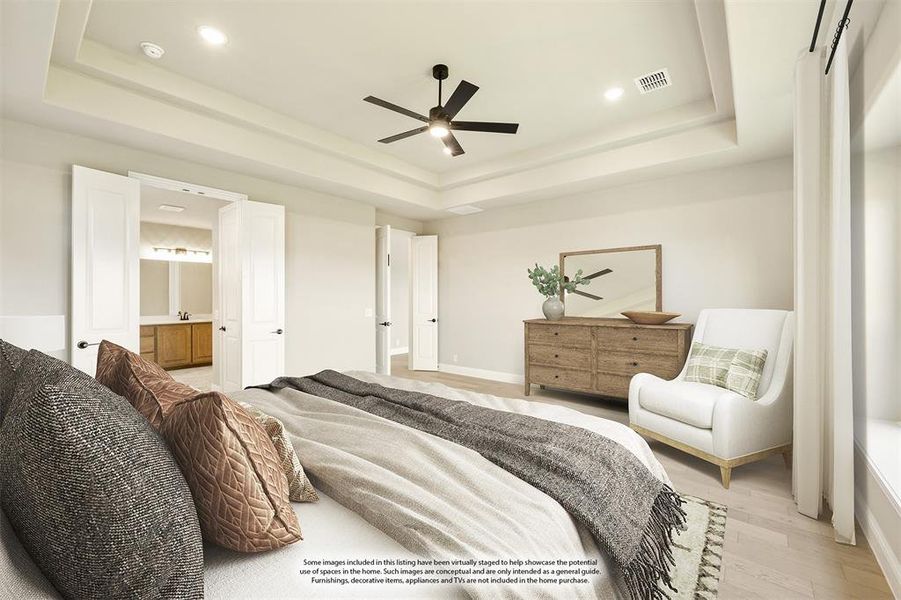 Furnished interior view inside a new home in Timberbrook 3B-4A, Justin (Image 17). Furnished interior view inside a new home in Timberbrook 3B-4A, Justin (Image 17).