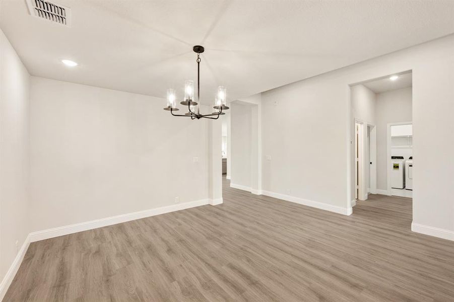 Spacious, unfurnished interior of a new home in Silo Mills, Joshua (Image 25). Spacious, unfurnished interior of a new home in Silo Mills, Joshua (Image 25).