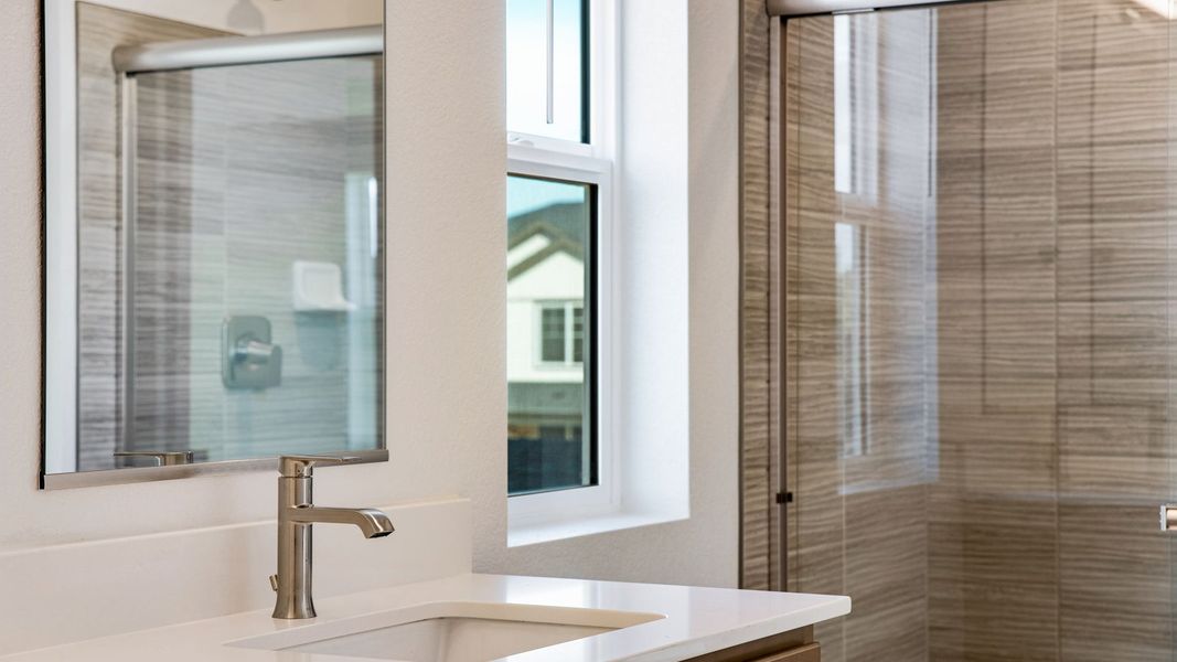 Close-up of interior finishes inside a home in Trails at Crowfoot, Parker (Image 16). Close-up of interior finishes inside a home in Trails at Crowfoot, Parker (Image 16).