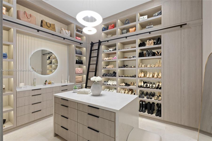 Furnished interior view inside a new home in , Miami (Image 4).