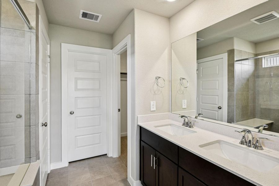 Photo is not of the actual home, but is an inspirational photo of builder’s model home and may depict options, furnishings, and/or decorator features that are not included