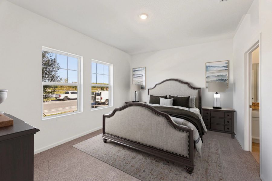 Representative furnished interior of a home built from the Ellis by Starlight Homes in Hawks Run, Kissimmee (Image 10).