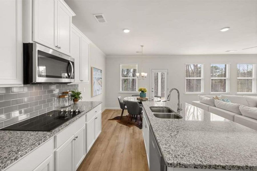 Furnished interior view inside a new home in Kingsmere Estates, Loganville (Image 7).