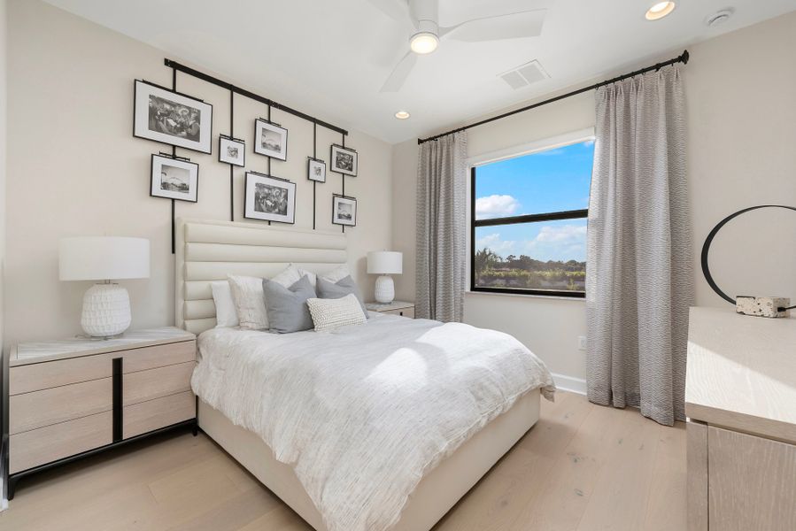 Representative furnished interior of a home built from the Catalina by GL Homes in Valencia Harbor (55+), Fort Myers (Image 11).