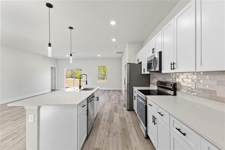 Furnished interior view inside a new home in , Ocala (Image 7).