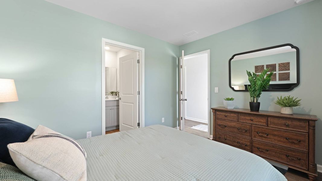Furnished interior view inside a new home in The Timbers, Harleyville (Image 18). Furnished interior view inside a new home in The Timbers, Harleyville (Image 18).