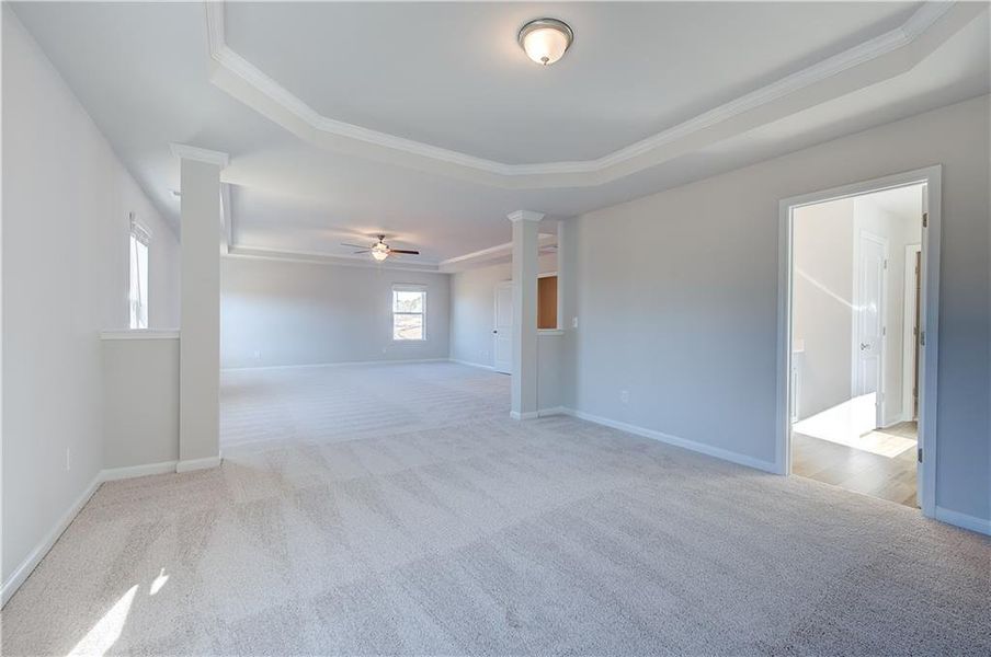 Spacious, unfurnished interior of a new home in Chapel Hill, Newnan (Image 23).