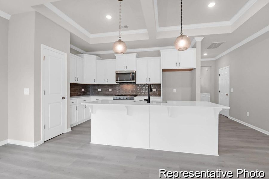Furnished interior view inside a new home in , Ravenel (Image 6).