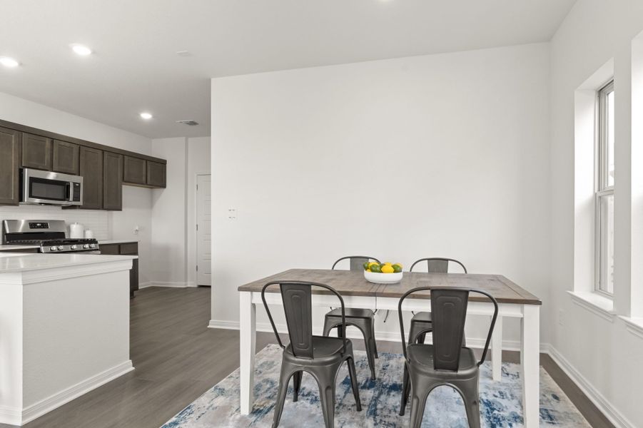 Furnished interior view inside a new home in Trace, San Marcos (Image 19). Furnished interior view inside a new home in Trace, San Marcos (Image 19).