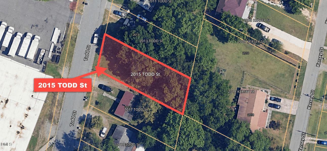 Aerial View 2015 Todd St Aerial View 2015 Todd St