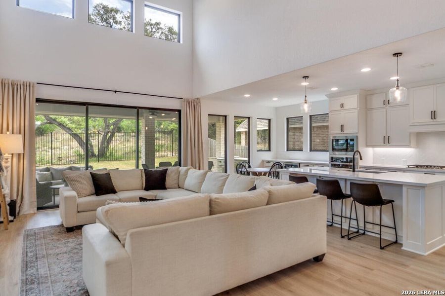 Furnished interior view inside a new home in Ventana Park, Bulverde (Image 18). Furnished interior view inside a new home in Ventana Park, Bulverde (Image 18).
