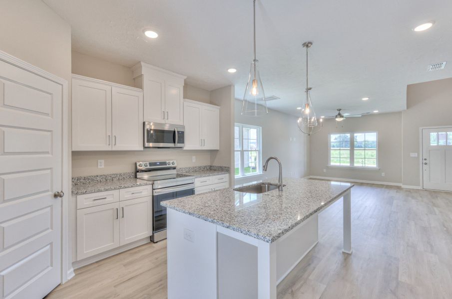 Furnished interior view inside a new home in Legacy Preserve, Tullahoma (Image 8).