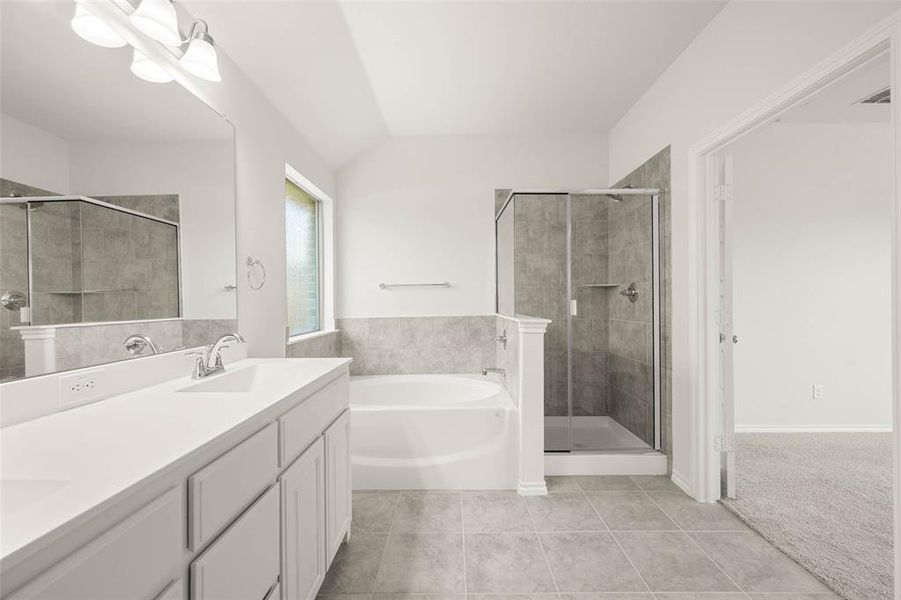 Furnished interior view inside a new home in Chisholm Hills, Cleburne (Image 16).