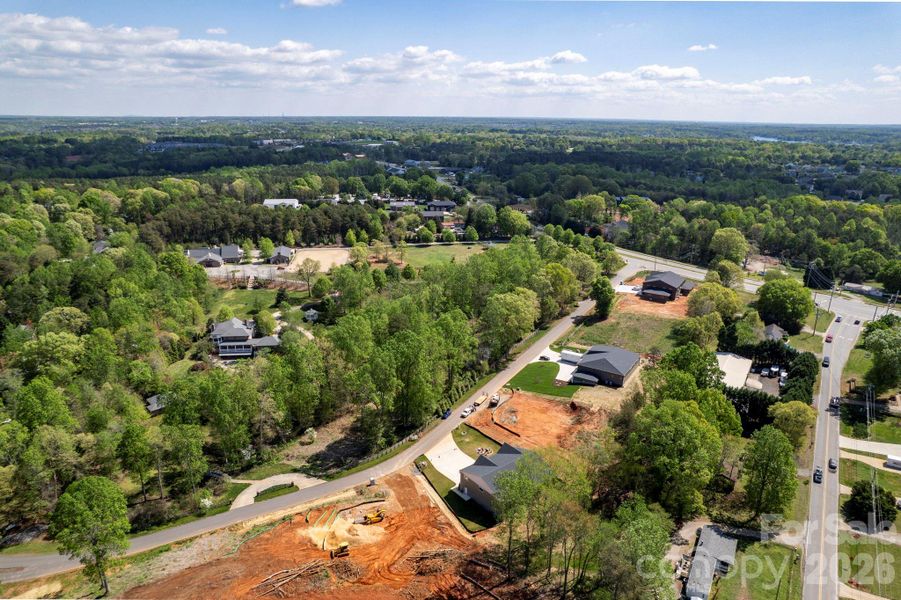 Aerial View of Property and Neighborhood