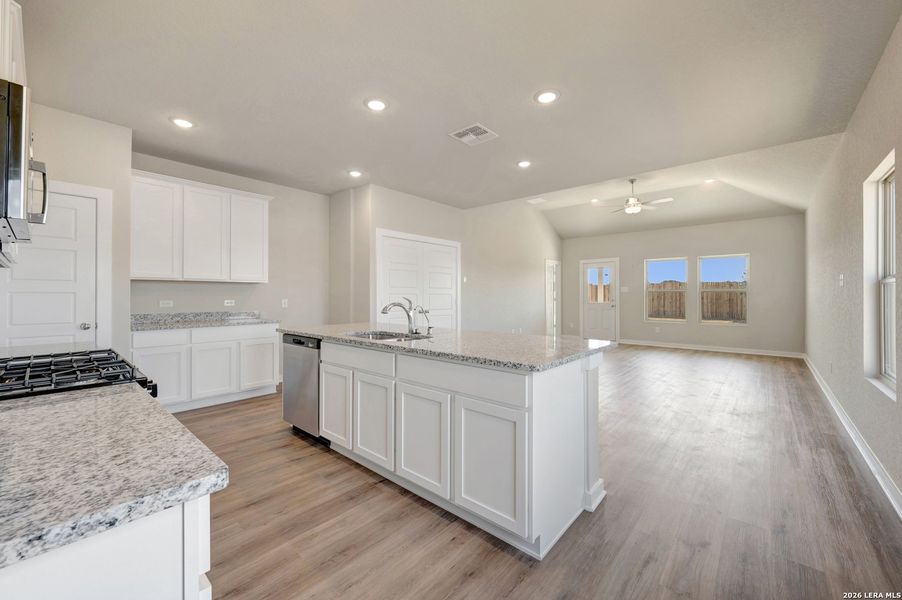 Furnished interior view inside a new home in Winding Brook, San Antonio (Image 7).