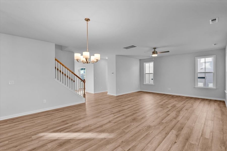 Spacious, unfurnished interior of a new home in Rogers Spring, Graham (Image 30).