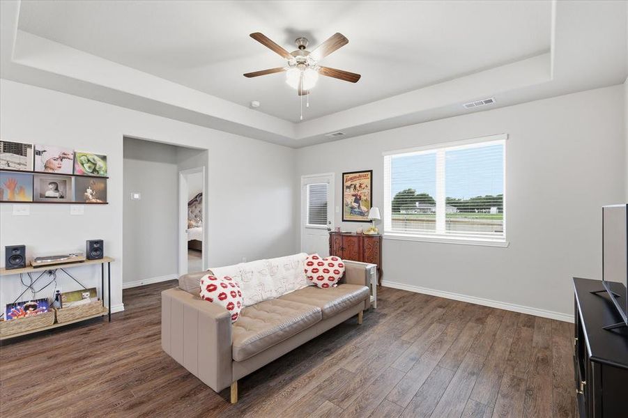 Furnished interior view inside a new home in , Fort Worth (Image 36).