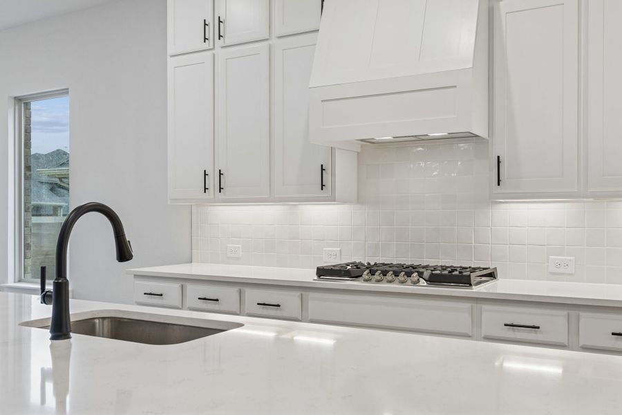 Close-up of interior finishes inside a home in Painted Tree Lakeside, McKinney (Image 15).