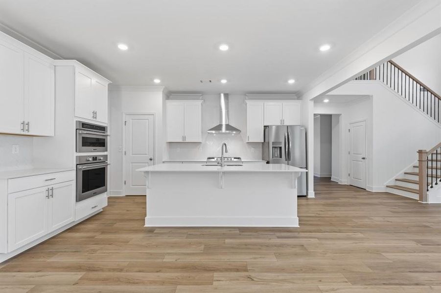 Furnished interior view inside a new home in Wellington Estates, Madison (Image 12). Furnished interior view inside a new home in Wellington Estates, Madison (Image 12).