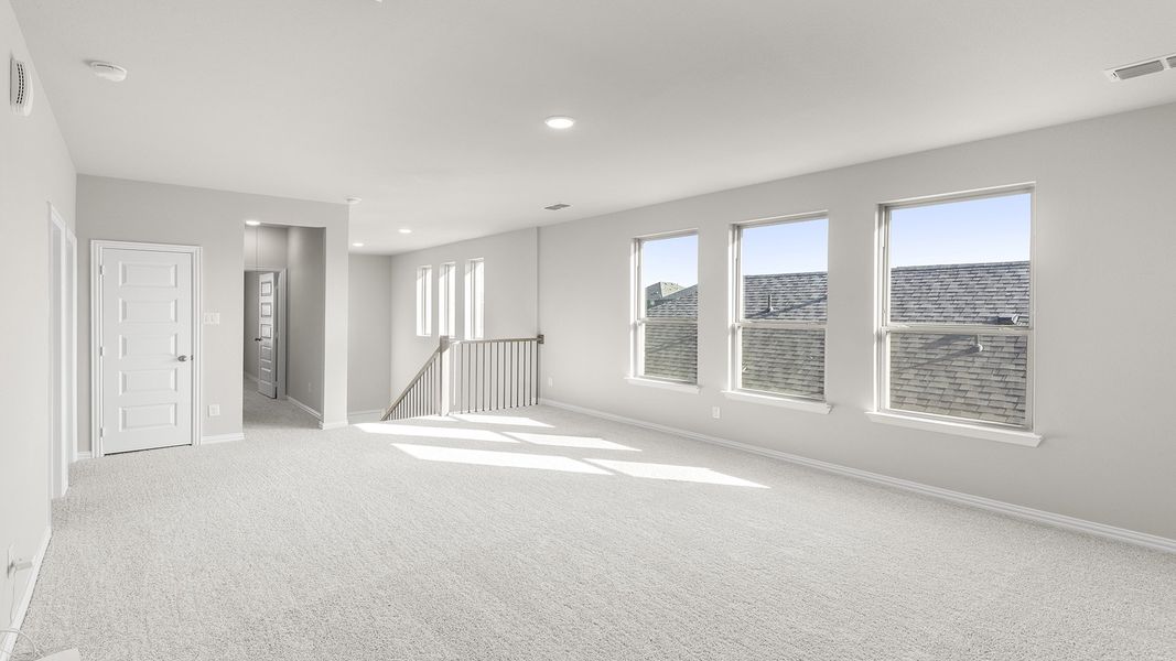 Spacious, unfurnished interior of a new home in Elevon 40s, Lavon (Image 23).