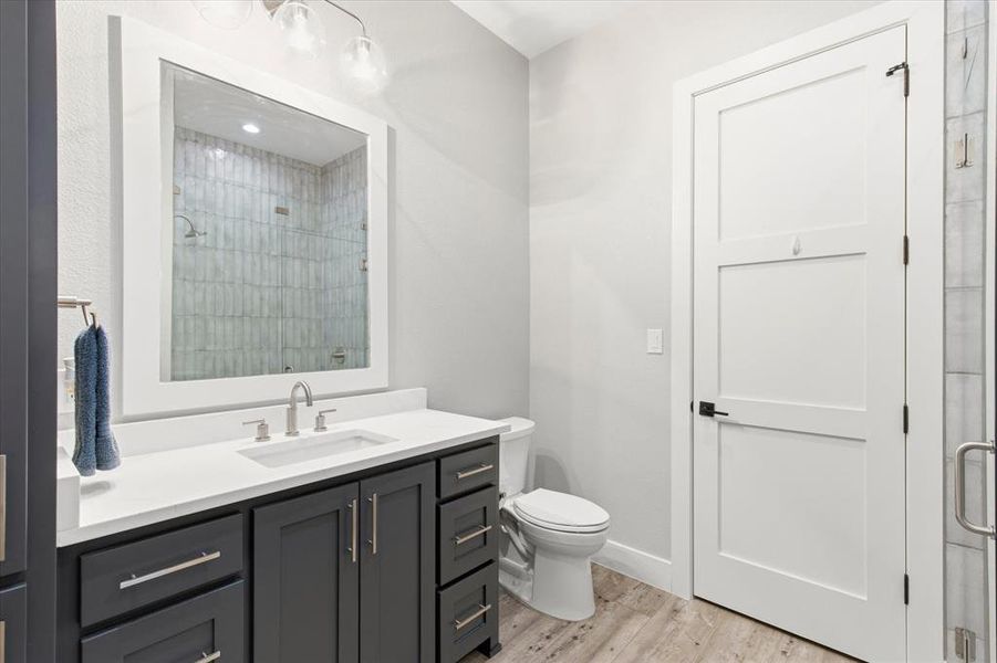 Furnished interior view inside a new home in , Pilot Point (Image 11).