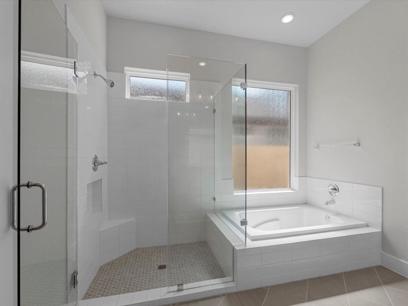Furnished interior view inside a new home in Oakhill Reserve, Tomball (Image 11).