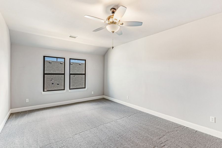 Representative unfurnished interior of a home built from the Trinity by UnionMain Homes in Elevon, Lavon (Image 23). Representative unfurnished interior of a home built from the Trinity by UnionMain Homes in Elevon, Lavon (Image 23).