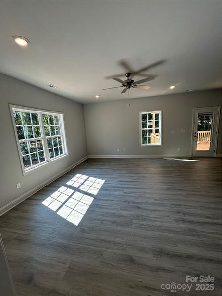 Spacious, unfurnished interior of a new home in Crystal Village, Albemarle (Image 9). Spacious, unfurnished interior of a new home in Crystal Village, Albemarle (Image 9).