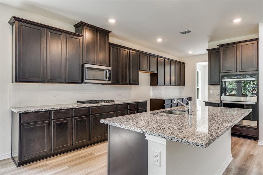 Furnished interior view inside a new home in The Preserve Estates, Justin (Image 12). Furnished interior view inside a new home in The Preserve Estates, Justin (Image 12).