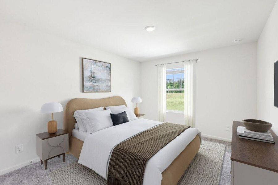 Furnished interior view inside a new home in Sunterra Lakes, Brookshire (Image 14).