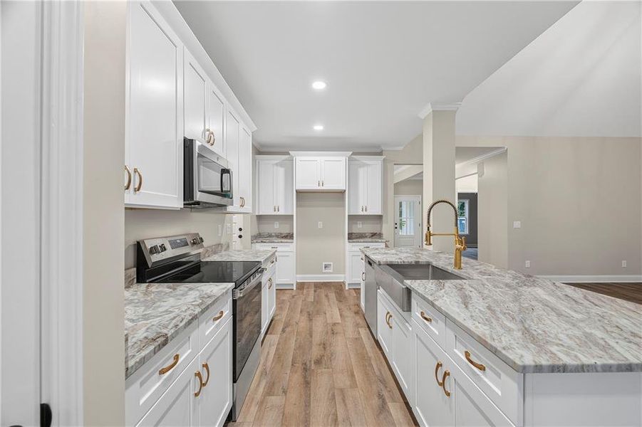 Furnished interior view inside a new home in , Nicholson (Image 18).