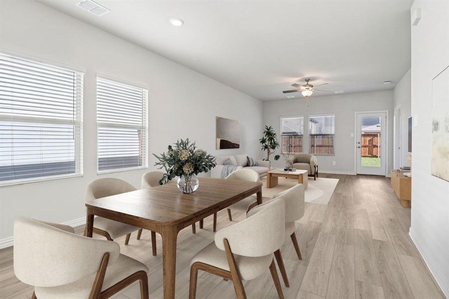 Photo is not of the actual home, but is an inspirational photo of builder’s model home and may depict options, furnishings, and/or decorator features that are not included.