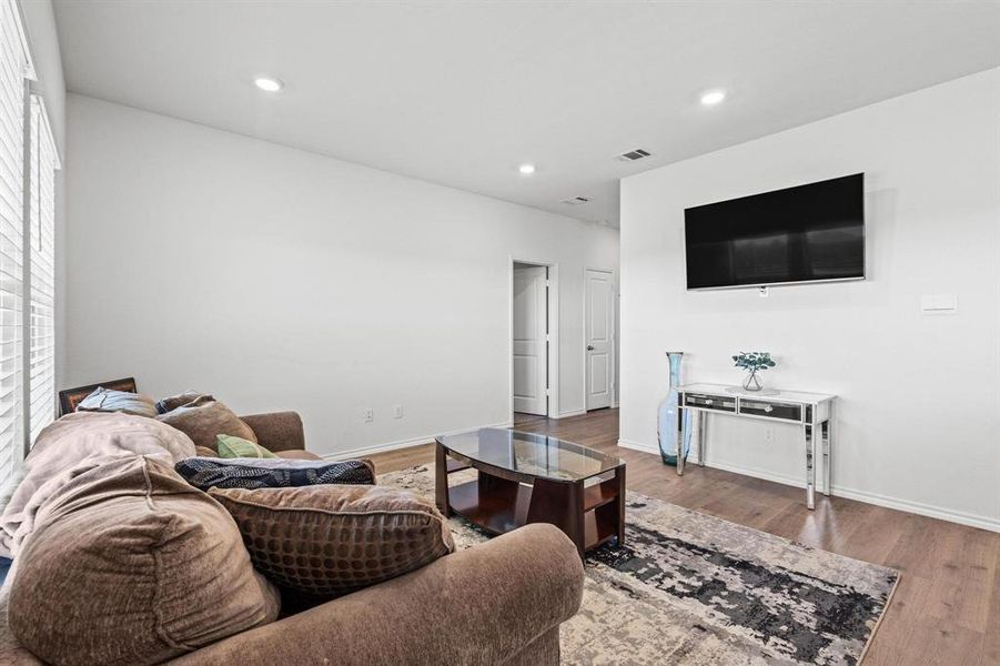 Furnished interior view inside a new home in , Princeton (Image 3). Furnished interior view inside a new home in , Princeton (Image 3).