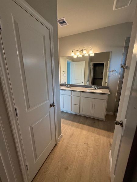 Furnished interior view inside a new home in Southern Pointe, College Station (Image 7).
